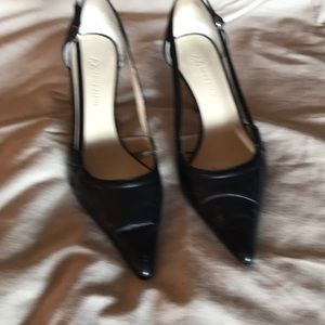 Black Closed Toe Heels